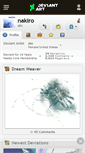 Mobile Screenshot of nakiro.deviantart.com