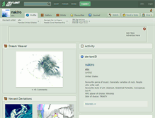 Tablet Screenshot of nakiro.deviantart.com