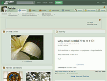 Tablet Screenshot of feriste.deviantart.com