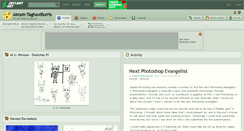 Desktop Screenshot of akram-taghaviburris.deviantart.com