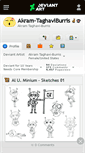 Mobile Screenshot of akram-taghaviburris.deviantart.com