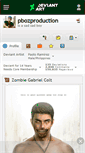 Mobile Screenshot of pbozproduction.deviantart.com