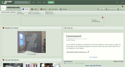 Desktop Screenshot of nekomaxwell.deviantart.com