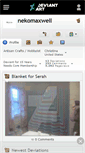 Mobile Screenshot of nekomaxwell.deviantart.com