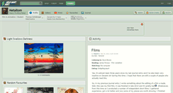 Desktop Screenshot of metaltom.deviantart.com
