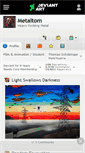 Mobile Screenshot of metaltom.deviantart.com