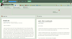 Desktop Screenshot of desdemona-vega.deviantart.com
