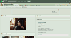 Desktop Screenshot of myowninvention.deviantart.com