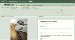 Desktop Screenshot of mad-hatter12381.deviantart.com