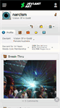 Mobile Screenshot of narcism.deviantart.com