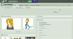 Desktop Screenshot of miku-takahashi.deviantart.com