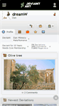 Mobile Screenshot of dreamw.deviantart.com
