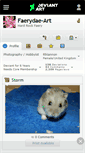 Mobile Screenshot of faerydae-art.deviantart.com