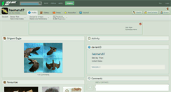 Desktop Screenshot of haomaru87.deviantart.com