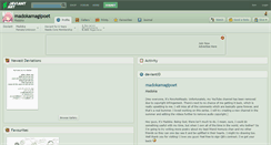 Desktop Screenshot of madokamagipoet.deviantart.com