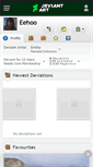 Mobile Screenshot of eehoo.deviantart.com