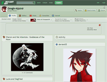 Tablet Screenshot of gregin-mjolnir.deviantart.com