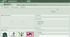 Desktop Screenshot of jacksonklau1.deviantart.com