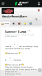 Mobile Screenshot of naruto-revolution.deviantart.com