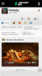 Mobile Screenshot of fo0oshy.deviantart.com