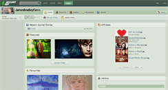 Desktop Screenshot of jamesbradleyfan.deviantart.com
