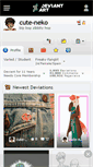 Mobile Screenshot of cute-neko.deviantart.com