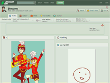 Tablet Screenshot of jknozmo.deviantart.com