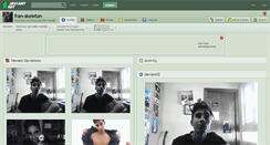 Desktop Screenshot of fran-skeleton.deviantart.com