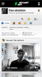 Mobile Screenshot of fran-skeleton.deviantart.com