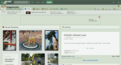 Desktop Screenshot of dragonmystic.deviantart.com