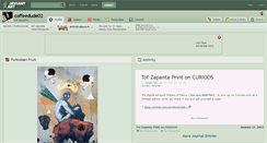 Desktop Screenshot of coffeedude02.deviantart.com