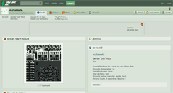 Desktop Screenshot of malamela.deviantart.com