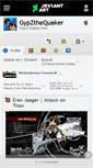 Mobile Screenshot of gypzthequaker.deviantart.com