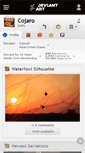 Mobile Screenshot of cojaro.deviantart.com