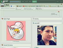 Tablet Screenshot of c-shot.deviantart.com