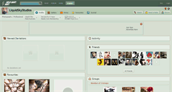 Desktop Screenshot of liquidskystudios.deviantart.com