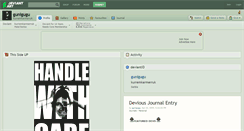 Desktop Screenshot of gunigugu.deviantart.com