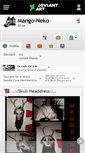 Mobile Screenshot of mango-neko.deviantart.com