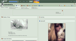 Desktop Screenshot of hellmothereva.deviantart.com