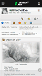 Mobile Screenshot of hellmothereva.deviantart.com