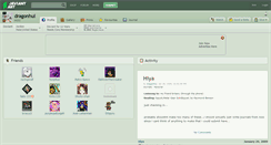 Desktop Screenshot of dragonhul.deviantart.com