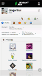 Mobile Screenshot of dragonhul.deviantart.com