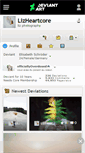 Mobile Screenshot of lizheartcore.deviantart.com