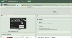 Desktop Screenshot of leoshi.deviantart.com