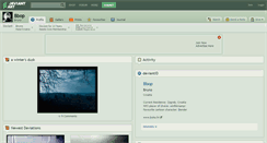 Desktop Screenshot of bbop.deviantart.com