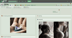Desktop Screenshot of cobmog.deviantart.com