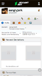 Mobile Screenshot of aangryjerk.deviantart.com