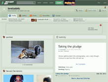 Tablet Screenshot of lovelustetc.deviantart.com