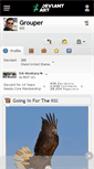 Mobile Screenshot of grouper.deviantart.com