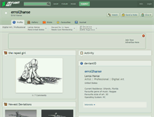 Tablet Screenshot of errol2hanse.deviantart.com